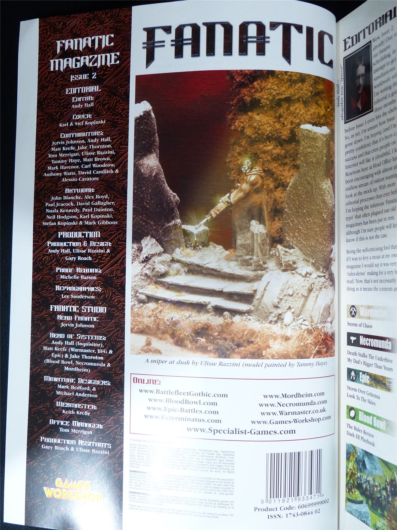 Fanatic #2 Games Workshop Magazine #1W3
