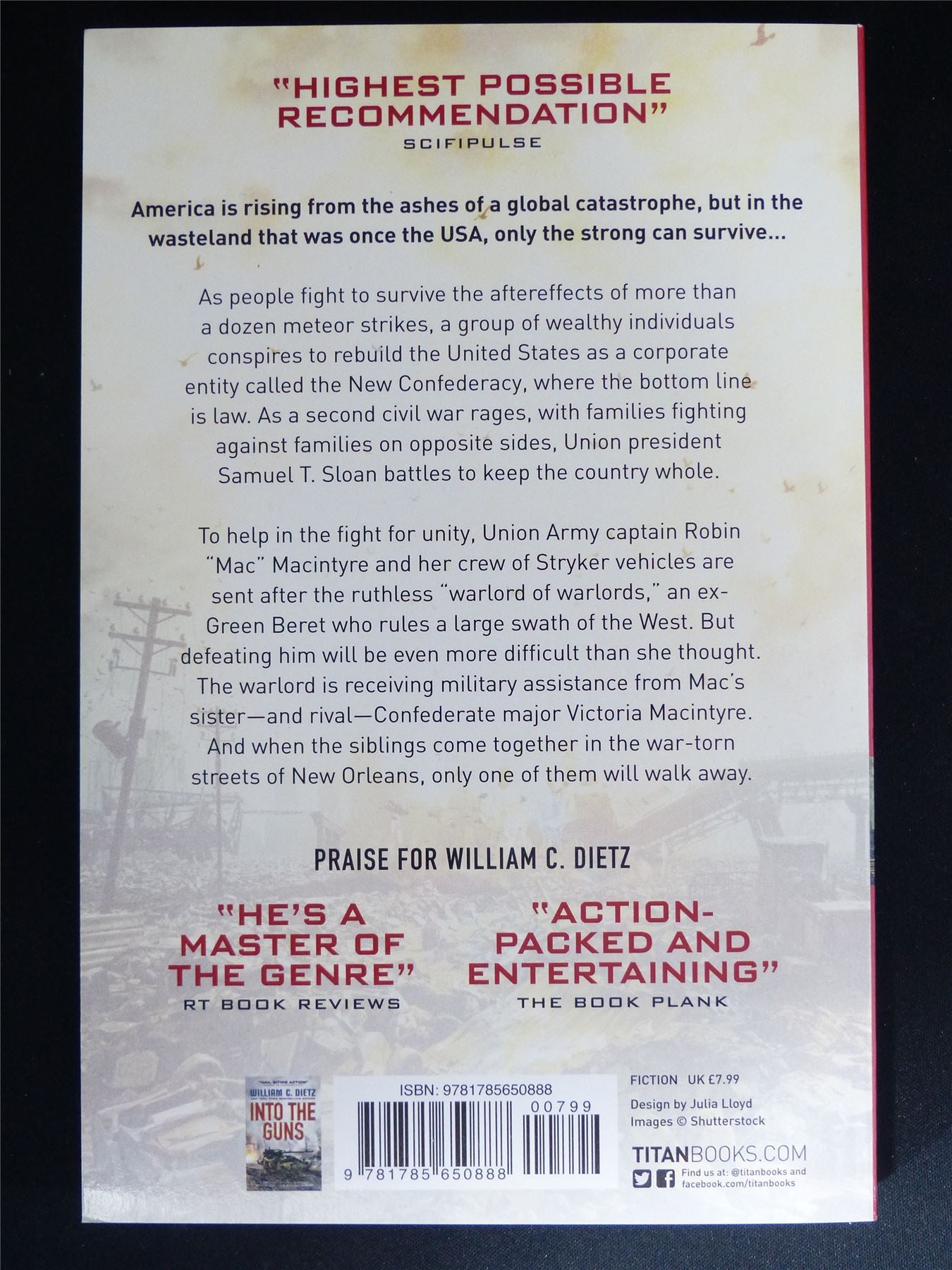 Seek and Destroy - Titan Novel Book Softback #7G