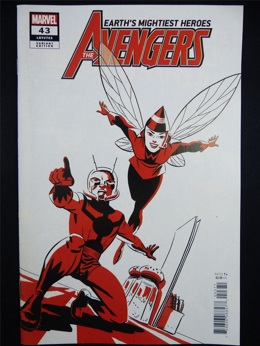 the AVENGERS #43 Cho Two-Tone Variant - Marvel Comic #VB