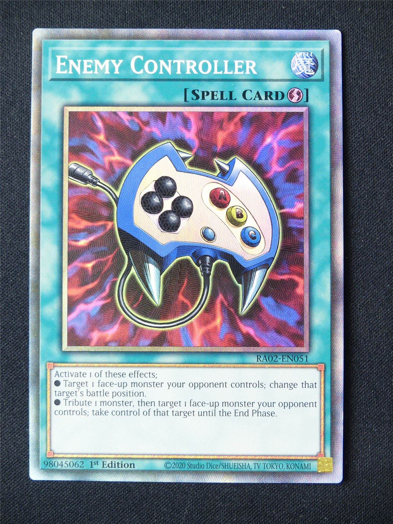 Enemy Controller RA02 Collector Rare - 1st ed Yugioh Card #54S