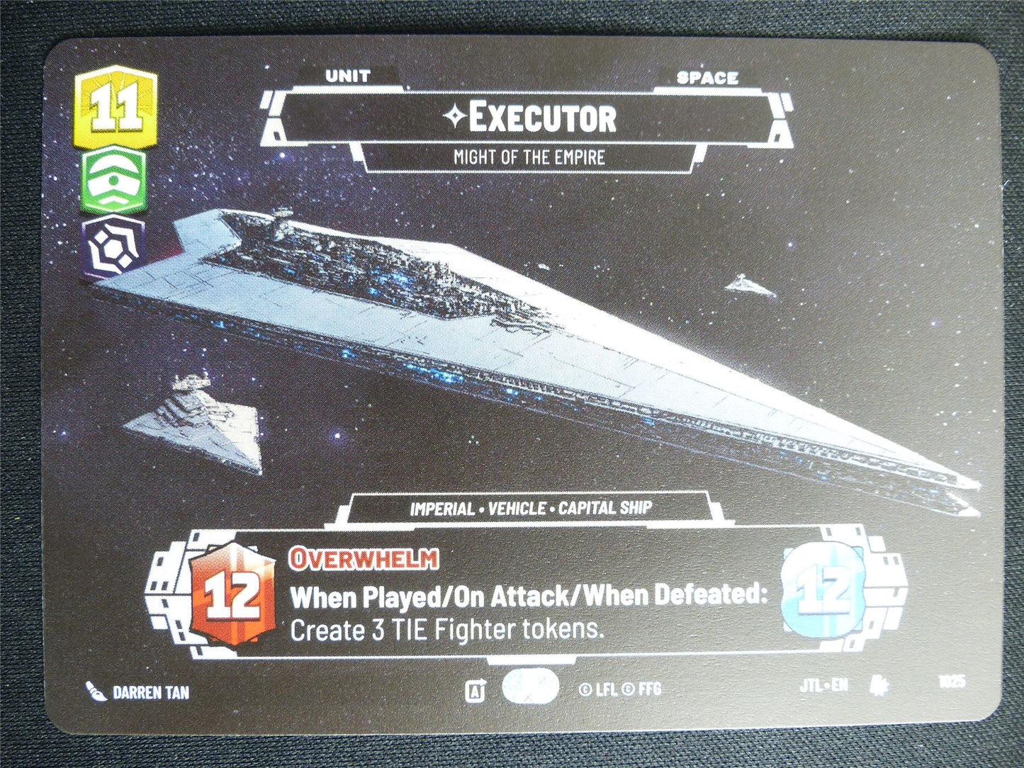 Executor 1025 Prestige - Star Wars Unlimited Card #4GY