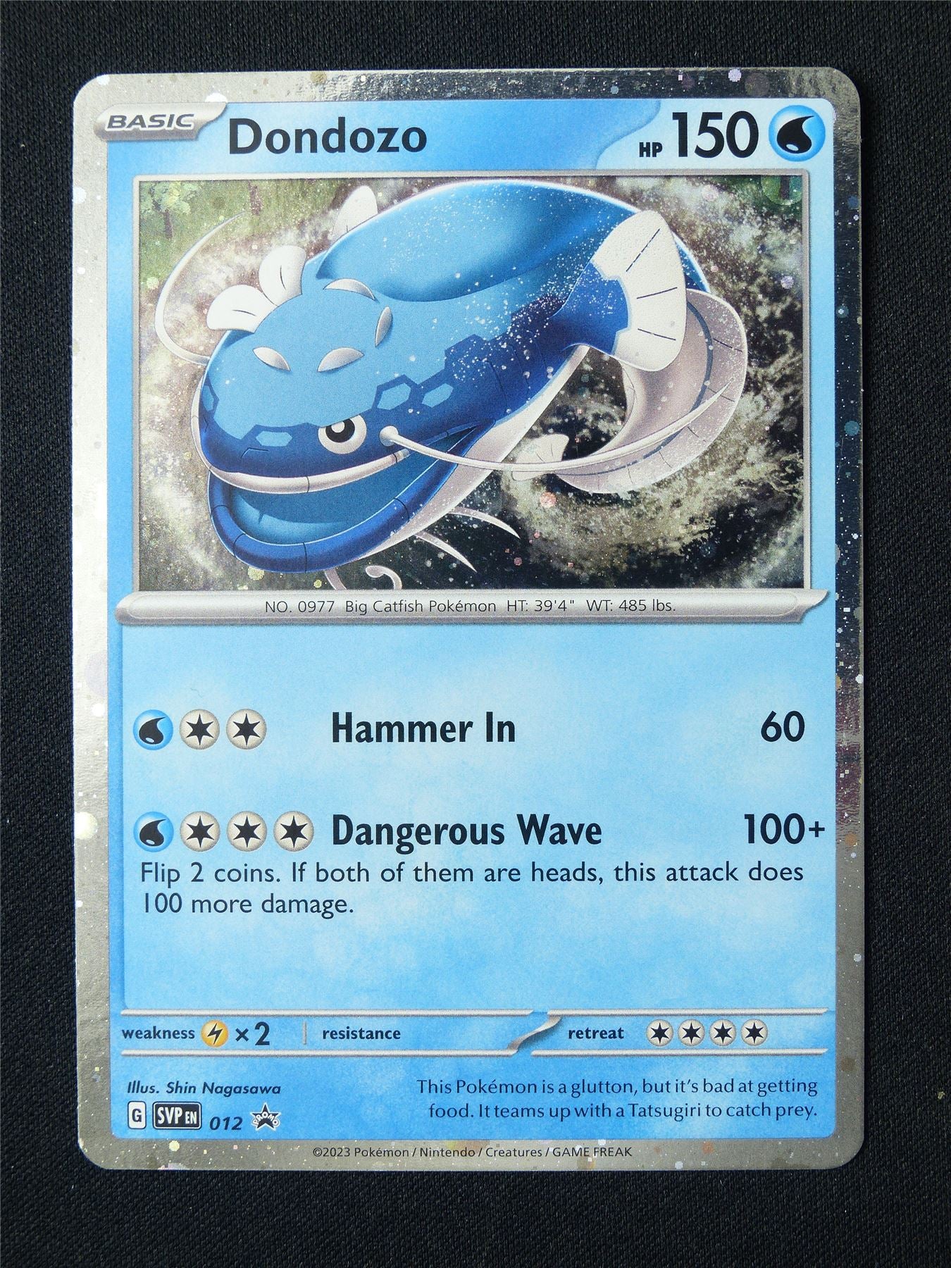 Dondozo 012 Promo Holo - Pokemon Card #6ZZ