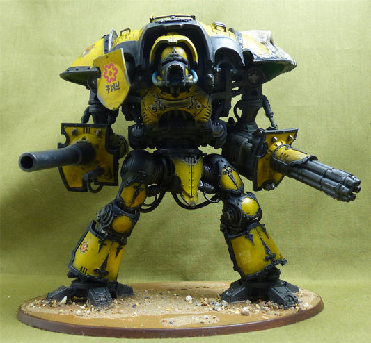 Knight Questoris painted - Imperial Knights - Warhammer 40K #44U