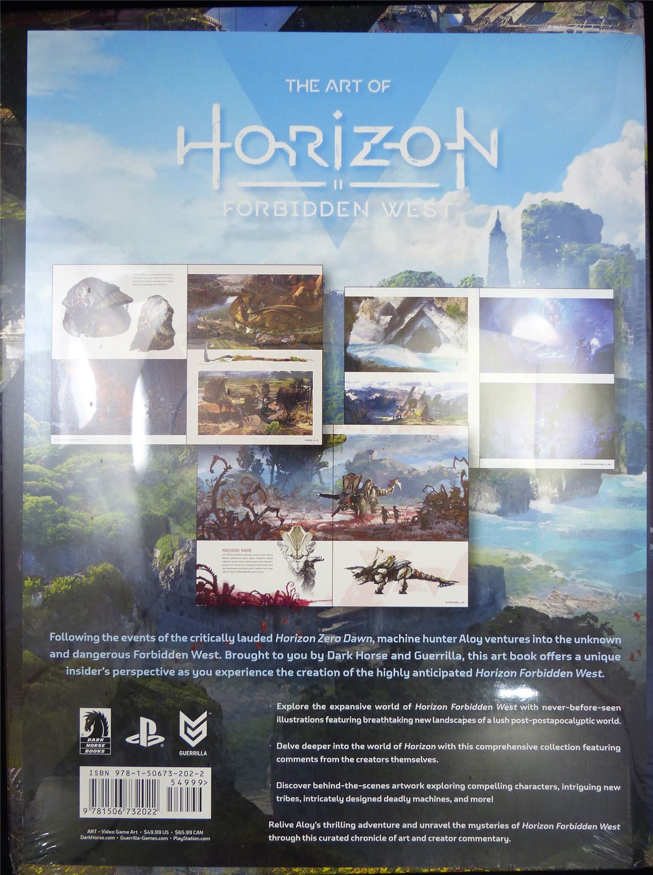 The Art of HORIZON II: Forbidden West - Dark Horse Art Book Hardback #2EM