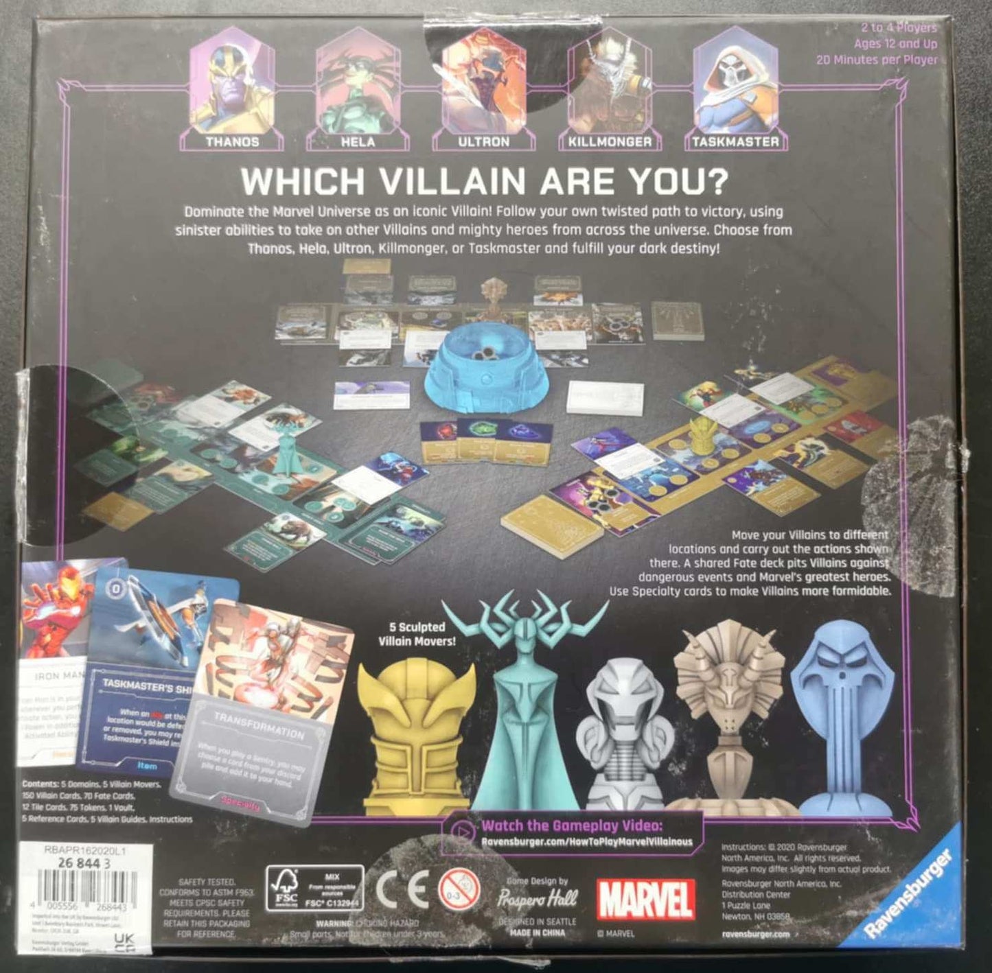 Disney Marvel: Villainous - Board Game #1YE