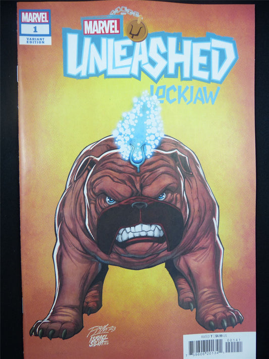 MARVEL Unleashed #1 Lockjaw Variant - Oct 2023 Marvel Comic #3K9