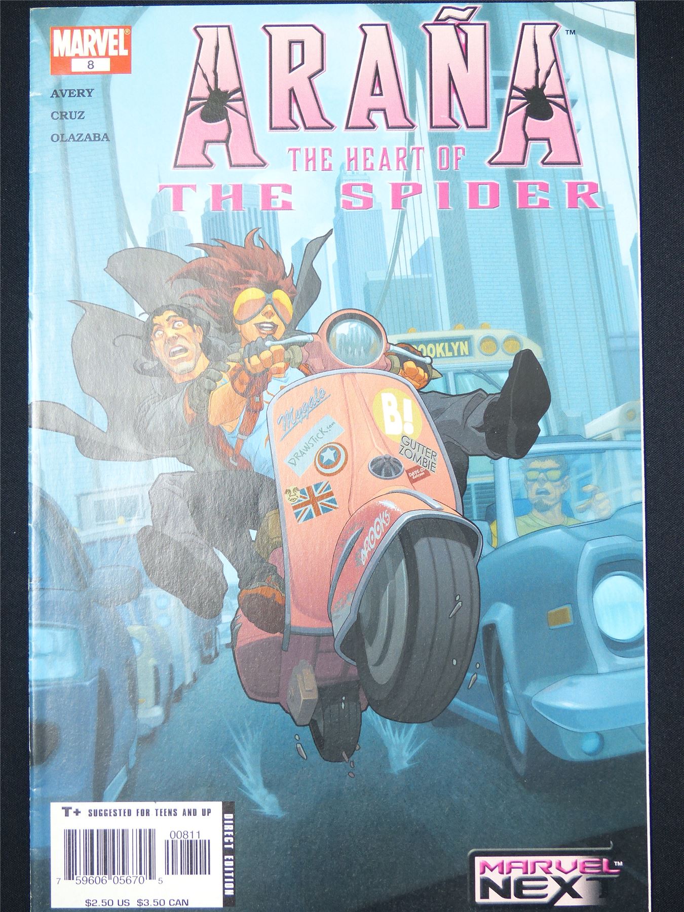 ARANA The Heart of the Spider #8 - Marvel Comic #JU