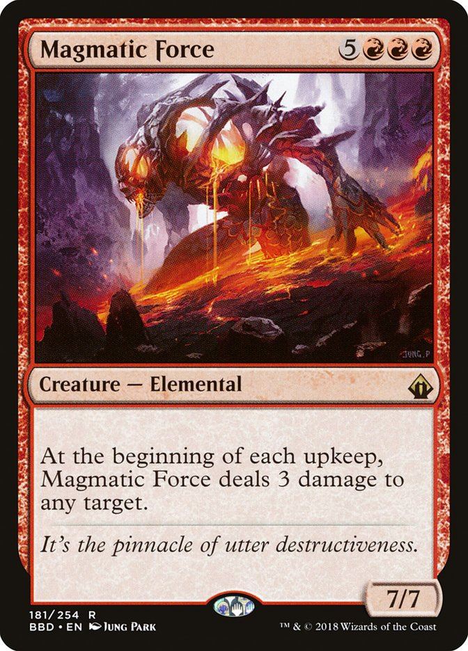 Mtg: BBD : Magmatic Force - - NM
