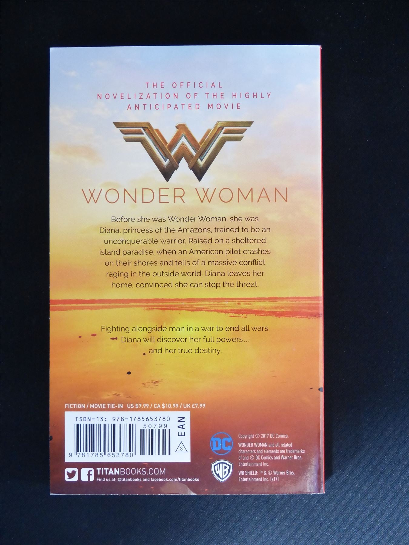 Wonder Woman - DC Titan Novel Book Softback #8B