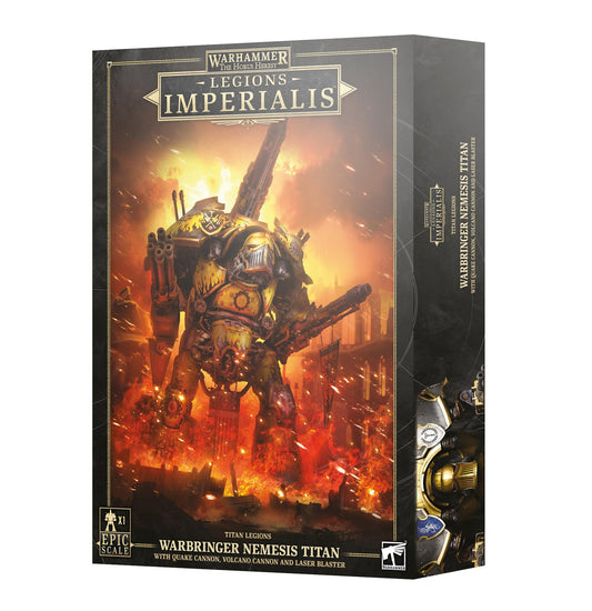 Warbringer Nemisis Titan - Titan Legions - Legions Imperialis - Warhammer The Horus Heresy  - Available from 13/04/2024