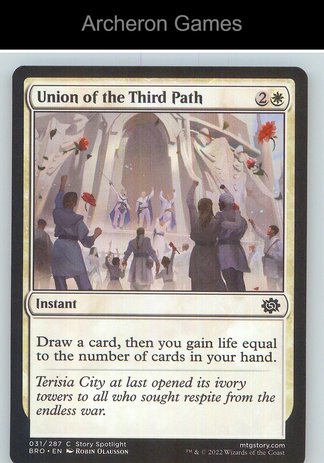 Union of the Third Path BRO 31 C MTG Card NM/EX+