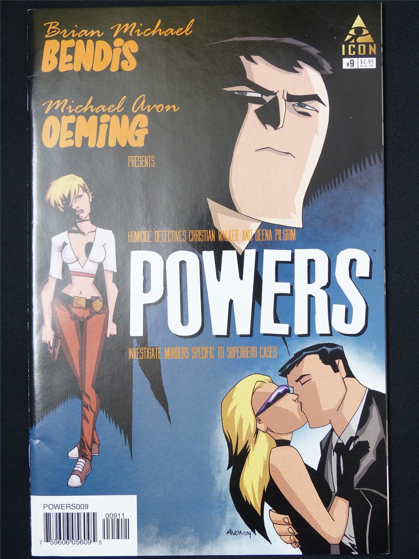 POWERS #9 - B&B Icon Comic #1B8
