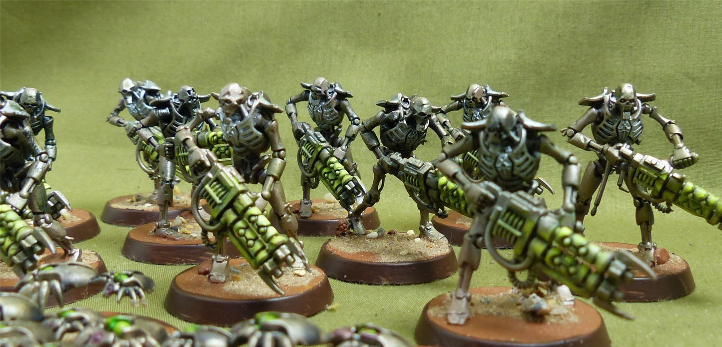 Necron Warriors painted - Necrons - Warhammer 40K #406