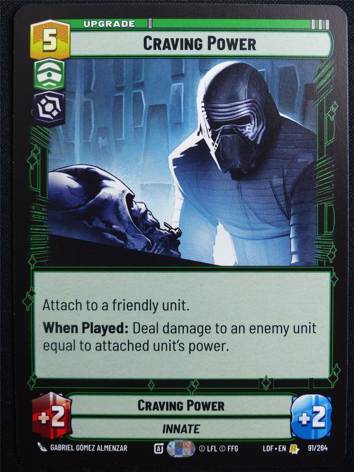Craving Power 91/264 - Star Wars Unlimited Card #4W9