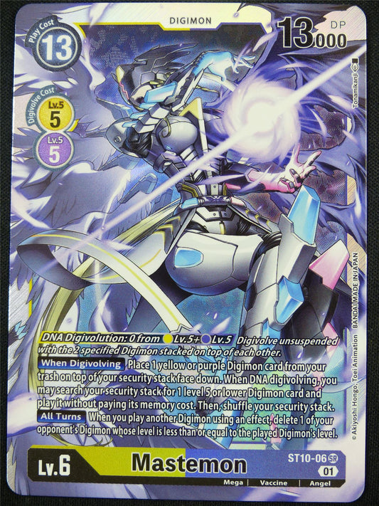 Mastemon ST10-06 SR alt art - Digimon Card #4CW