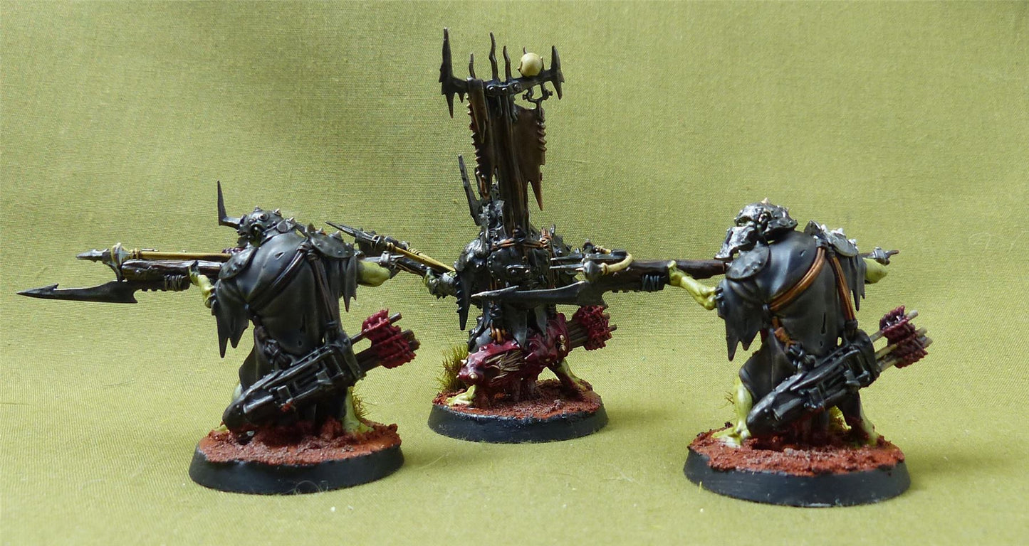 Man-Skewer Boltboyz painted - Blood Orruk Warclans - Warhammer AoS #WO