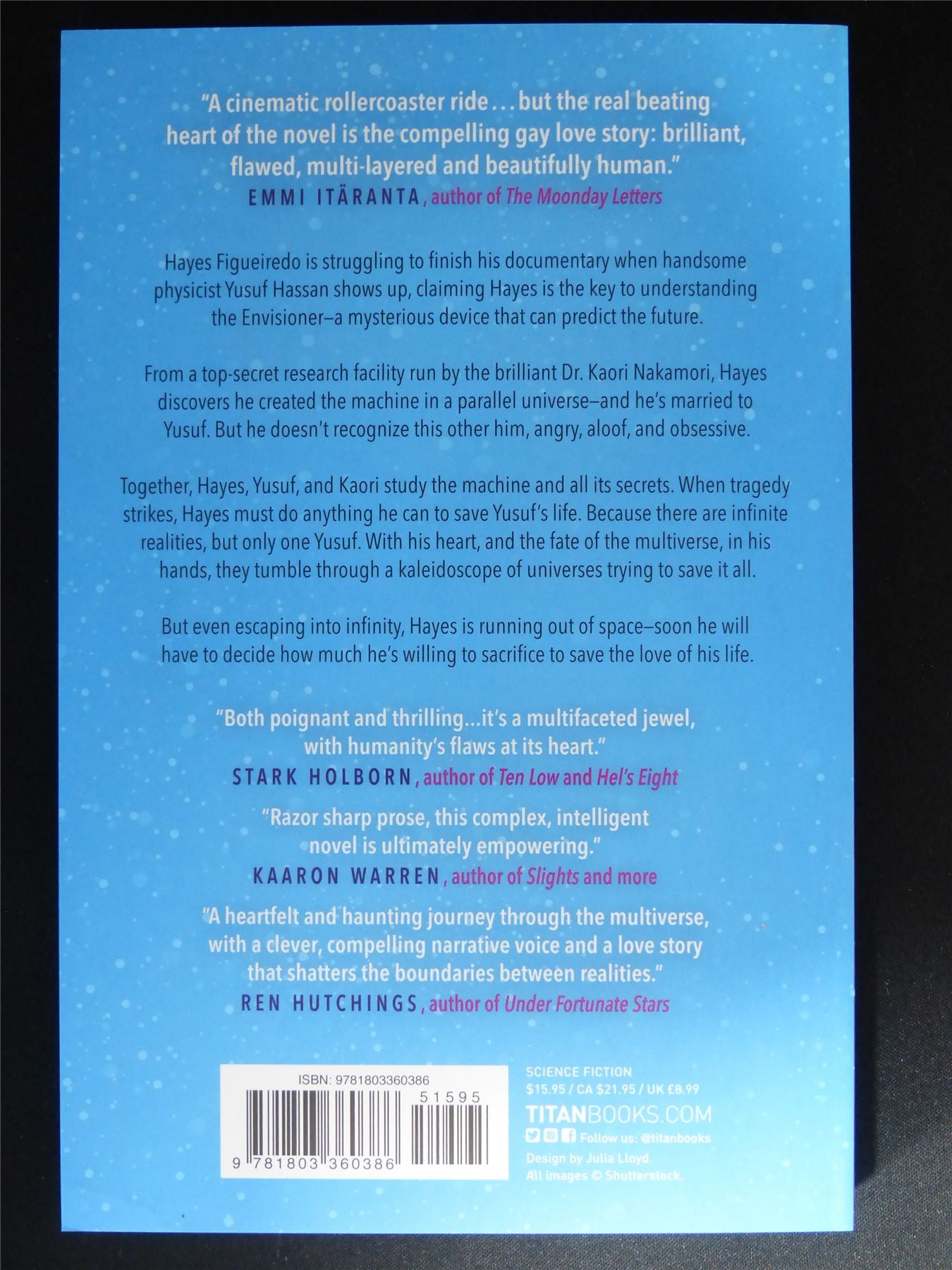 Fractured Infinity - Titan Novel Book Softback #7T