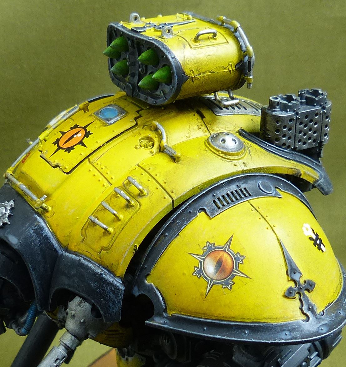 Knight Questoris painted - Imperial Knights - Warhammer 40K #44T