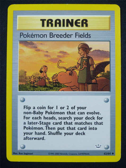 Pokemon Breeder Fields 62/64 - Pokemon Card #5L9