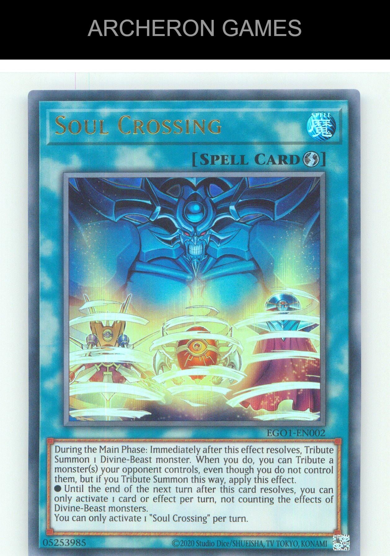 Soul Crossing UR YUGIOH Card Unlimited