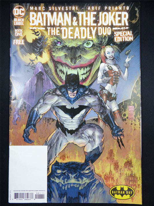 BATMAN & The Joker The Deadly Duo #1 - DC Comic #5X3