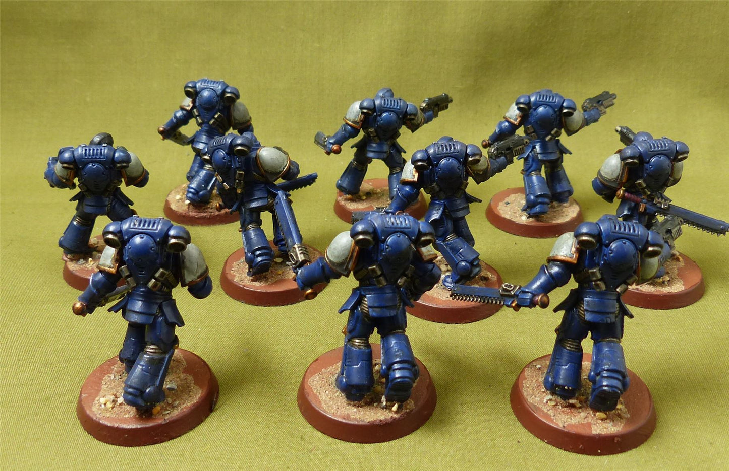Primaris Intercessors painted - Space Marines - Warhammer 40K #GH