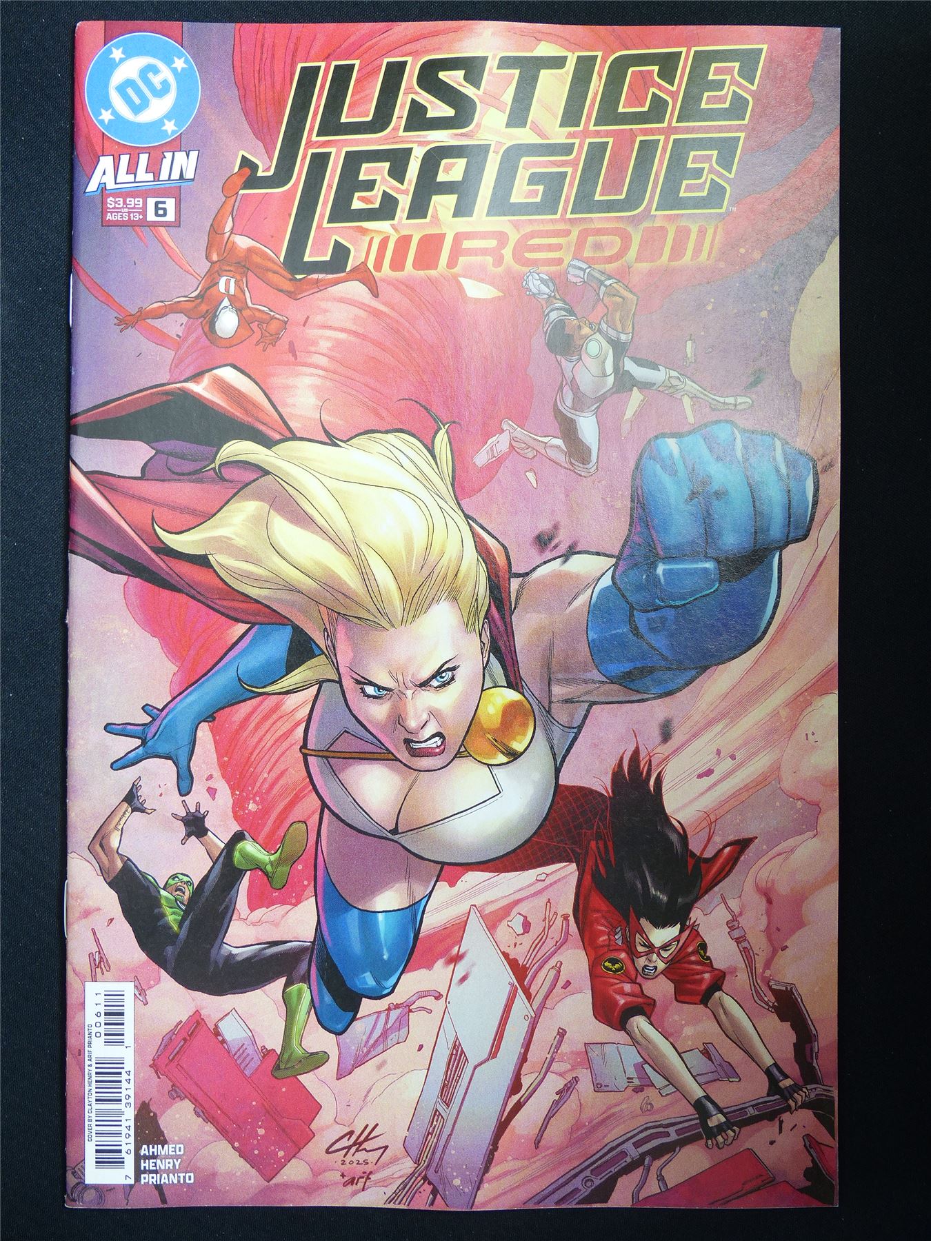 JUSTICE League Red #6 - DC Comic #29D