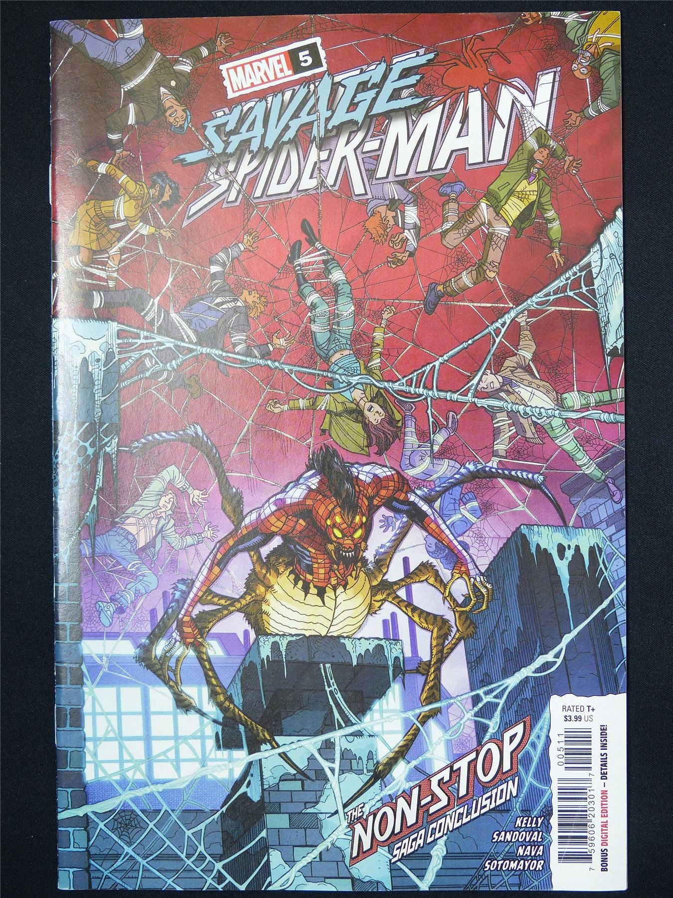 Savage SPIDER-MAN #5 - B&B Marvel Comic #7Y4