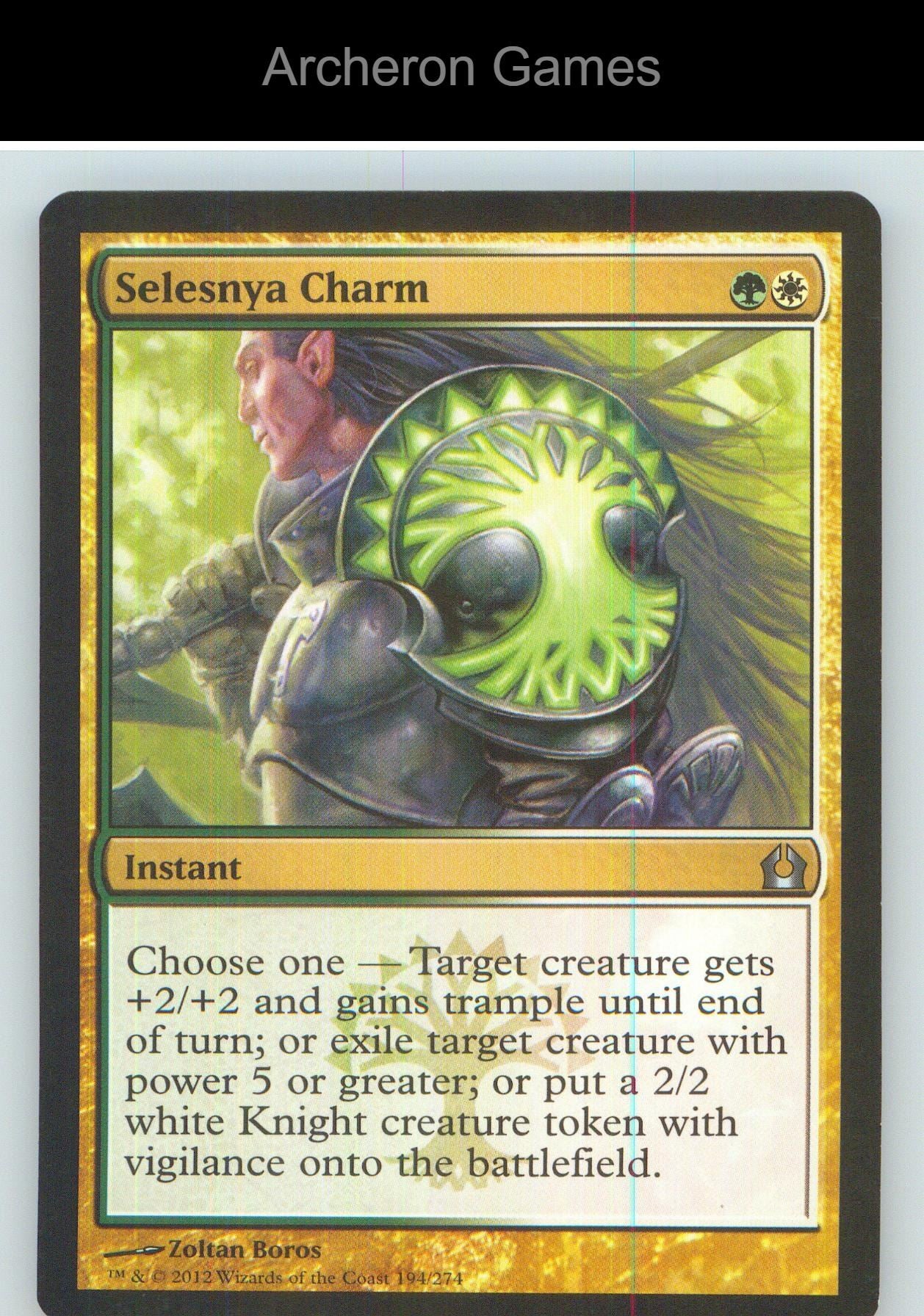 Selesnya Charm RTR 194 UC MTG Card NM/EX+