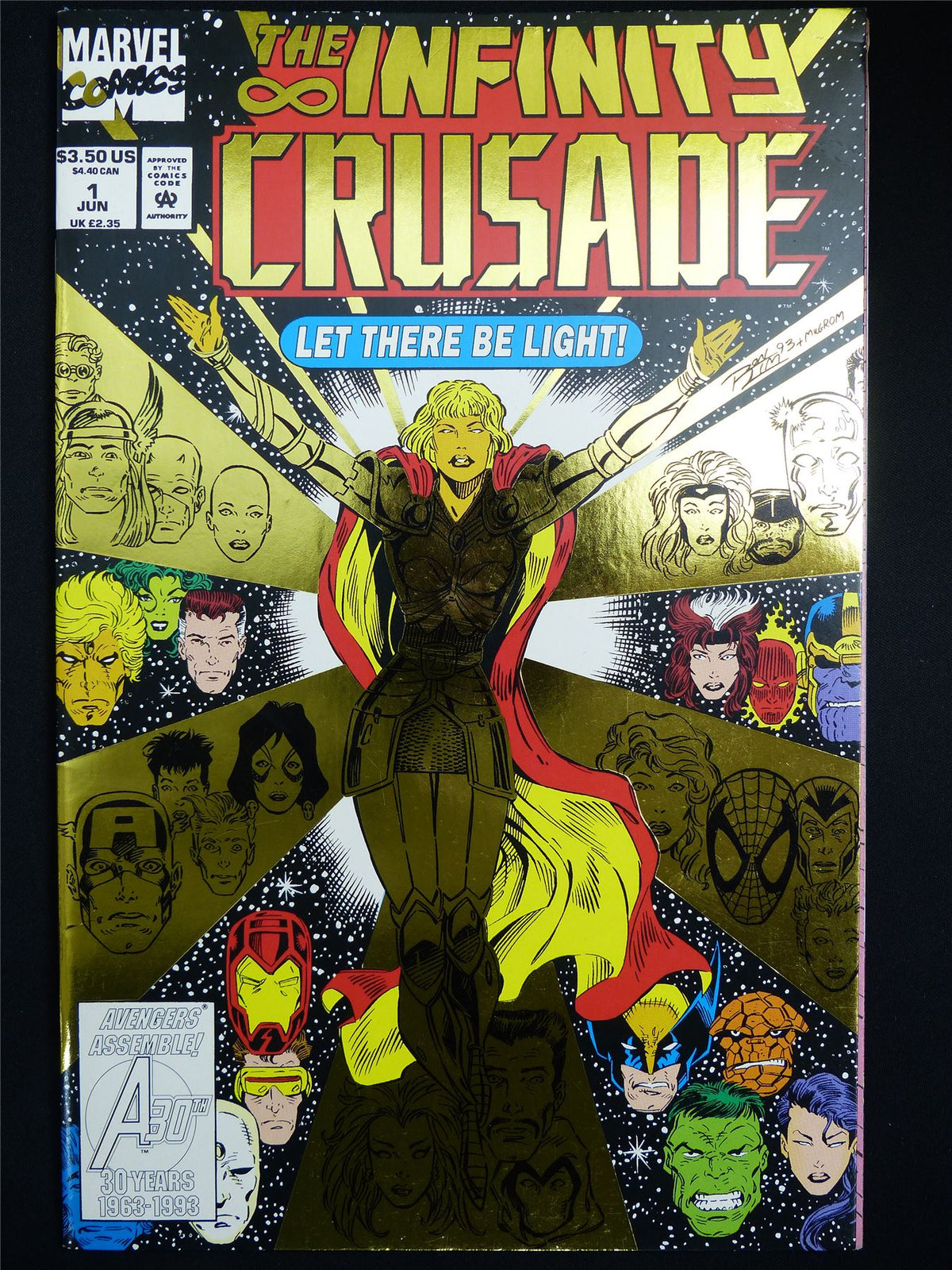 The INFINITY Crusade #1 Cvr A Foil - Marvel Comic #3ZE