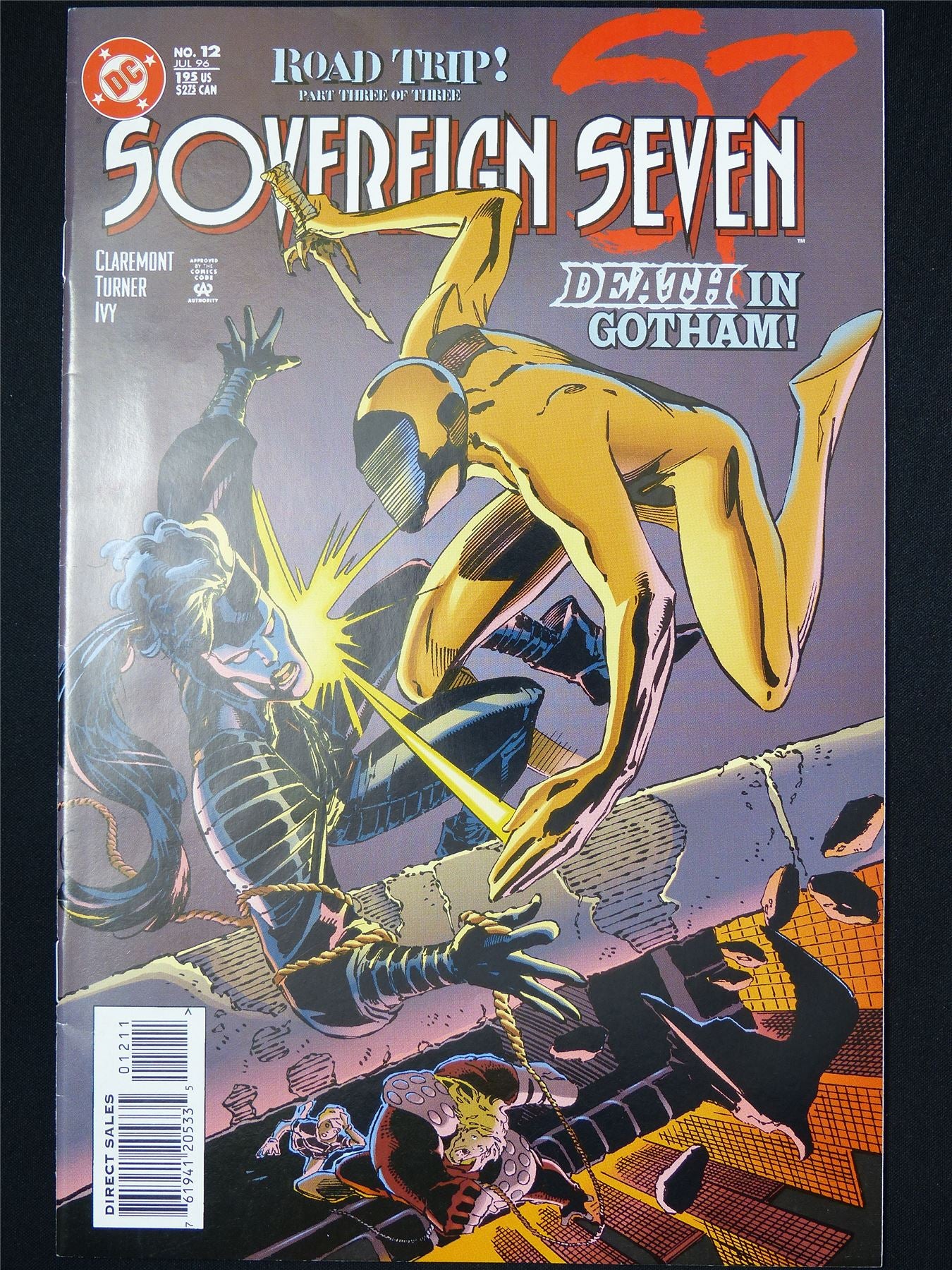 SOVEREIGN Seven #12 - DC Comic #4A7