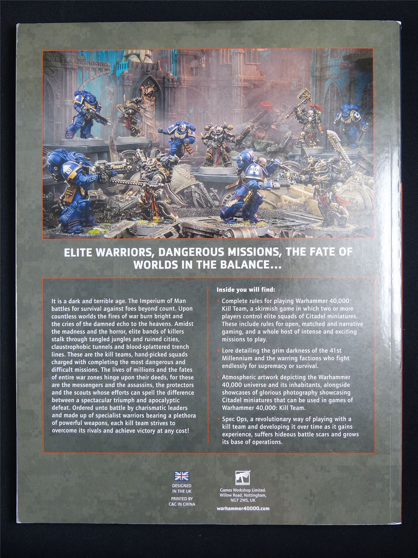 Core Book Kill Team - Warhammer Softback #1Z8