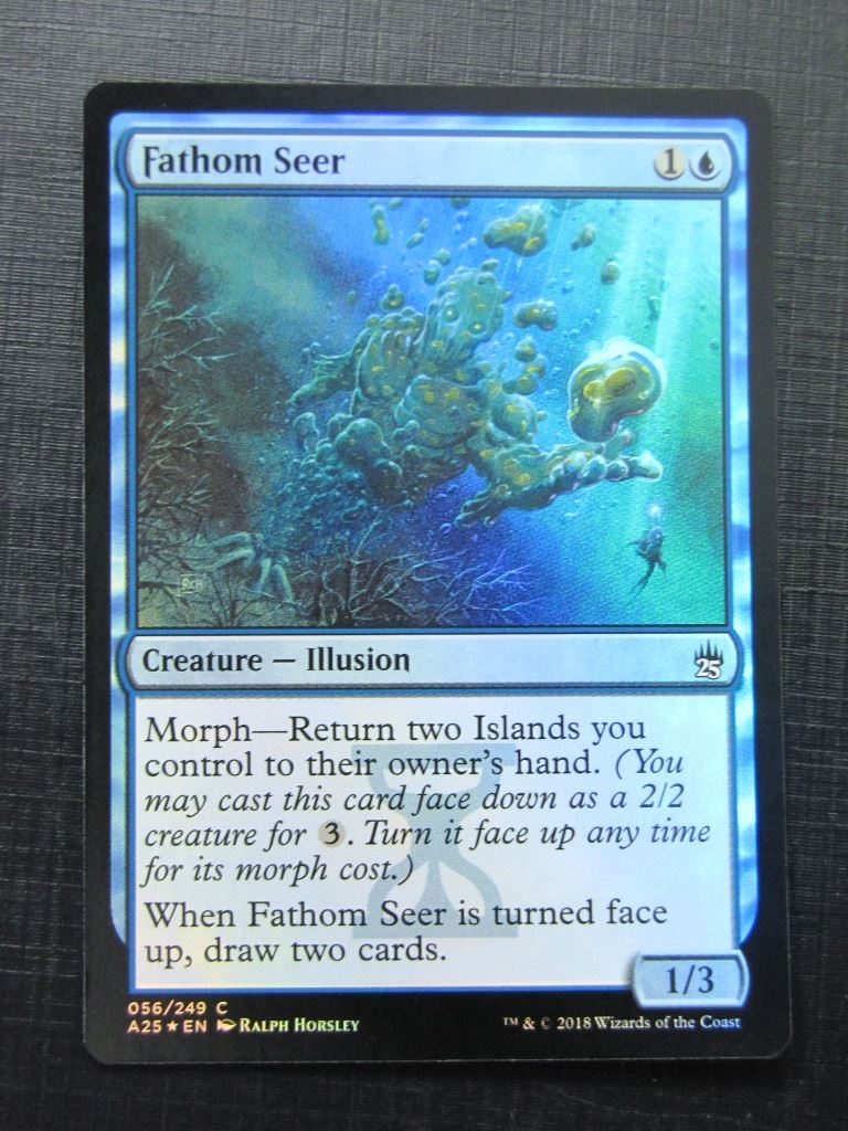 Fathom Seer Foil - Masters 25 - Mtg Card # 9J90
