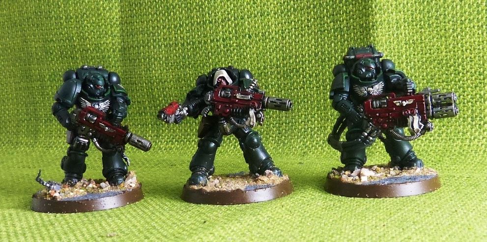 Eradicator Squad - Painted - Dark Angels - Warhammer AoS 40k #HF