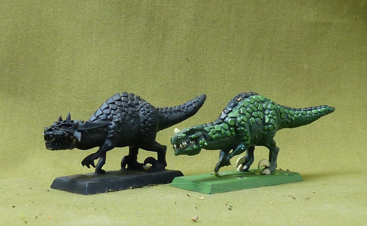 Classic Cold Ones - Dark Elves - Warhamer Fantasy #4WB