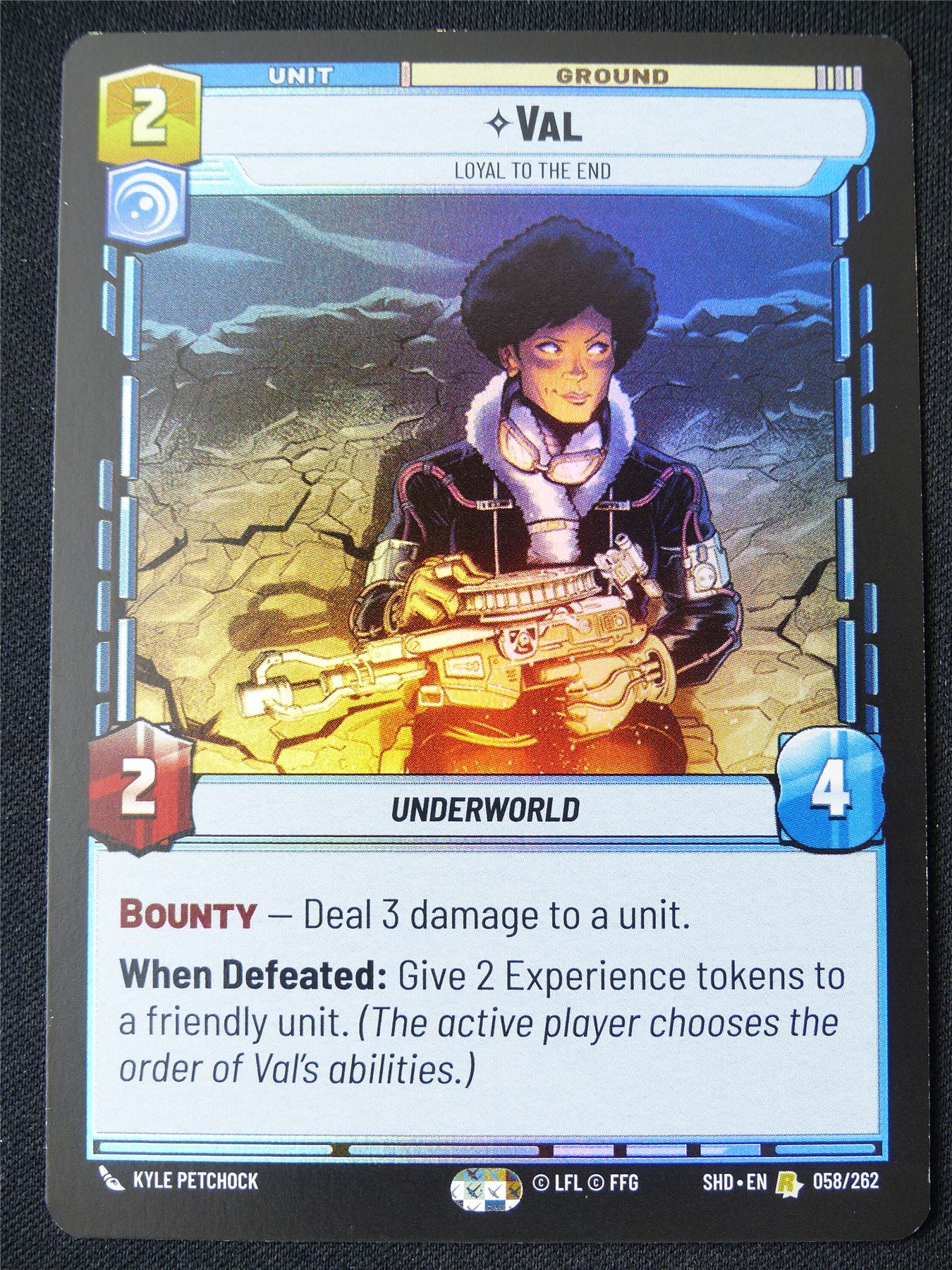 Val 058/262 Foil - Star Wars Unlimited Card #129
