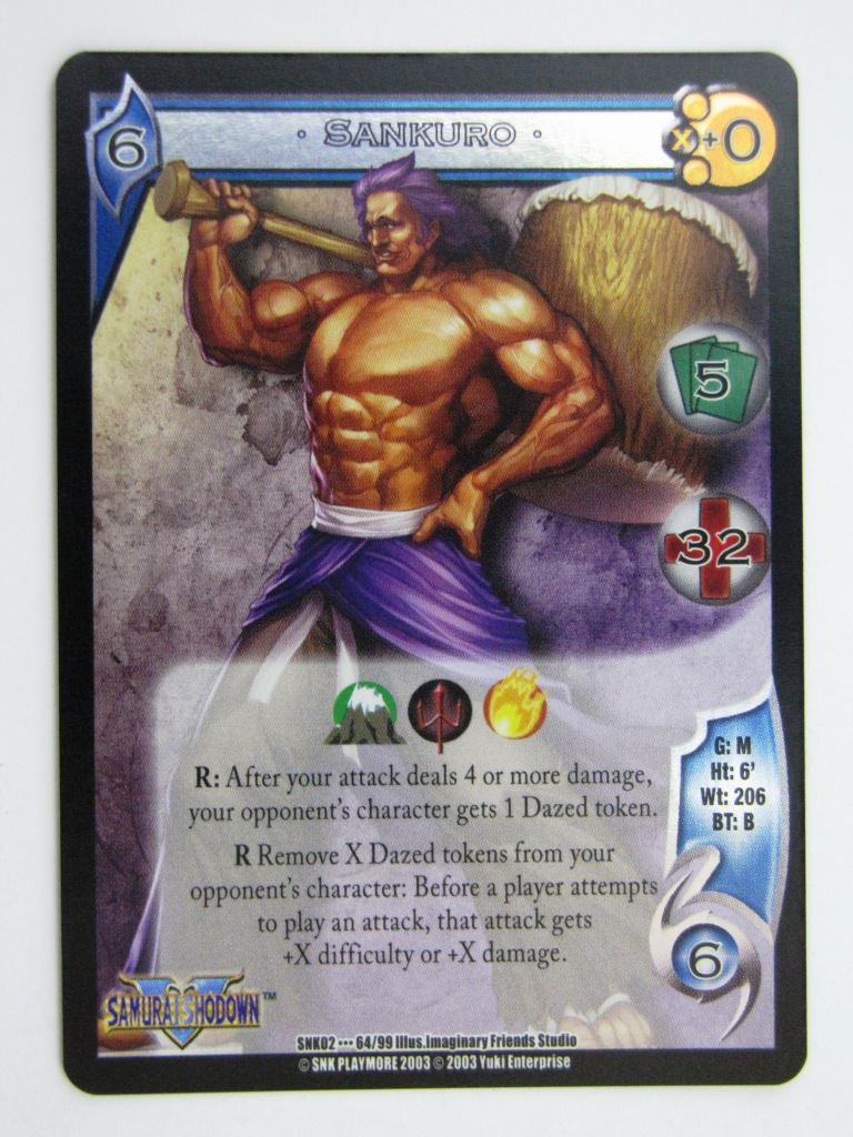 UFS Cards: SANKURO 64/99 RARE FOIL # 28G98