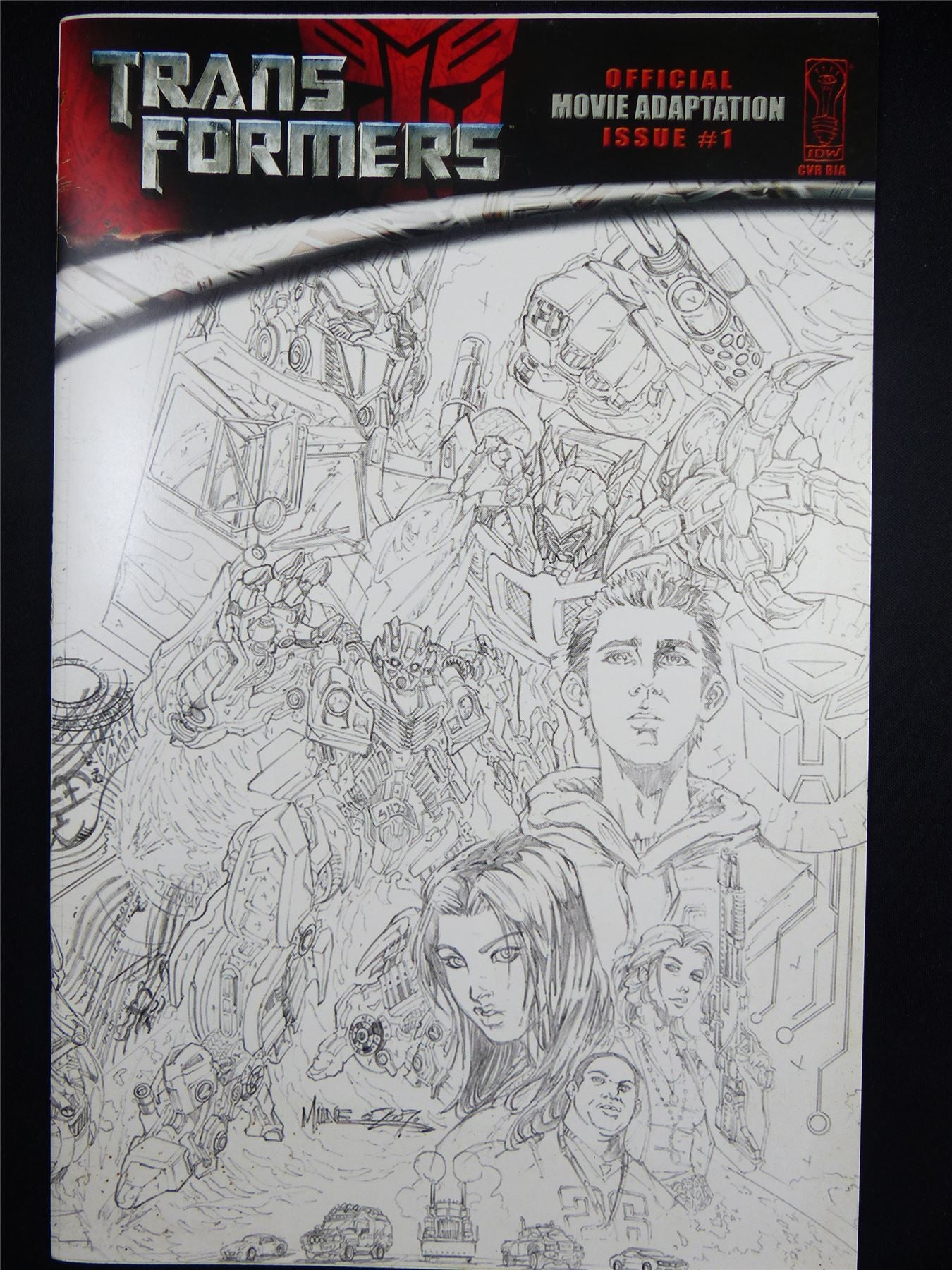 TRANSFORMERS: Official Movie Adaptation #1 - IDW Comic #46O