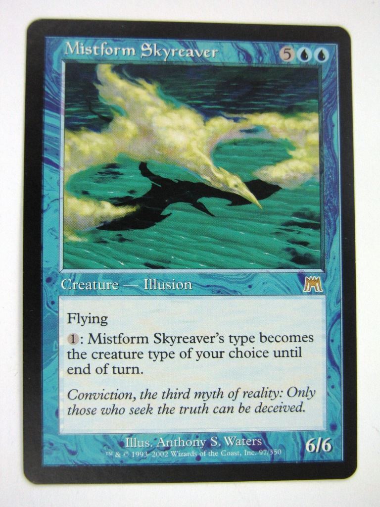 MTG Magic Played Cards: MISTFORM SKYREAVER # 7C93