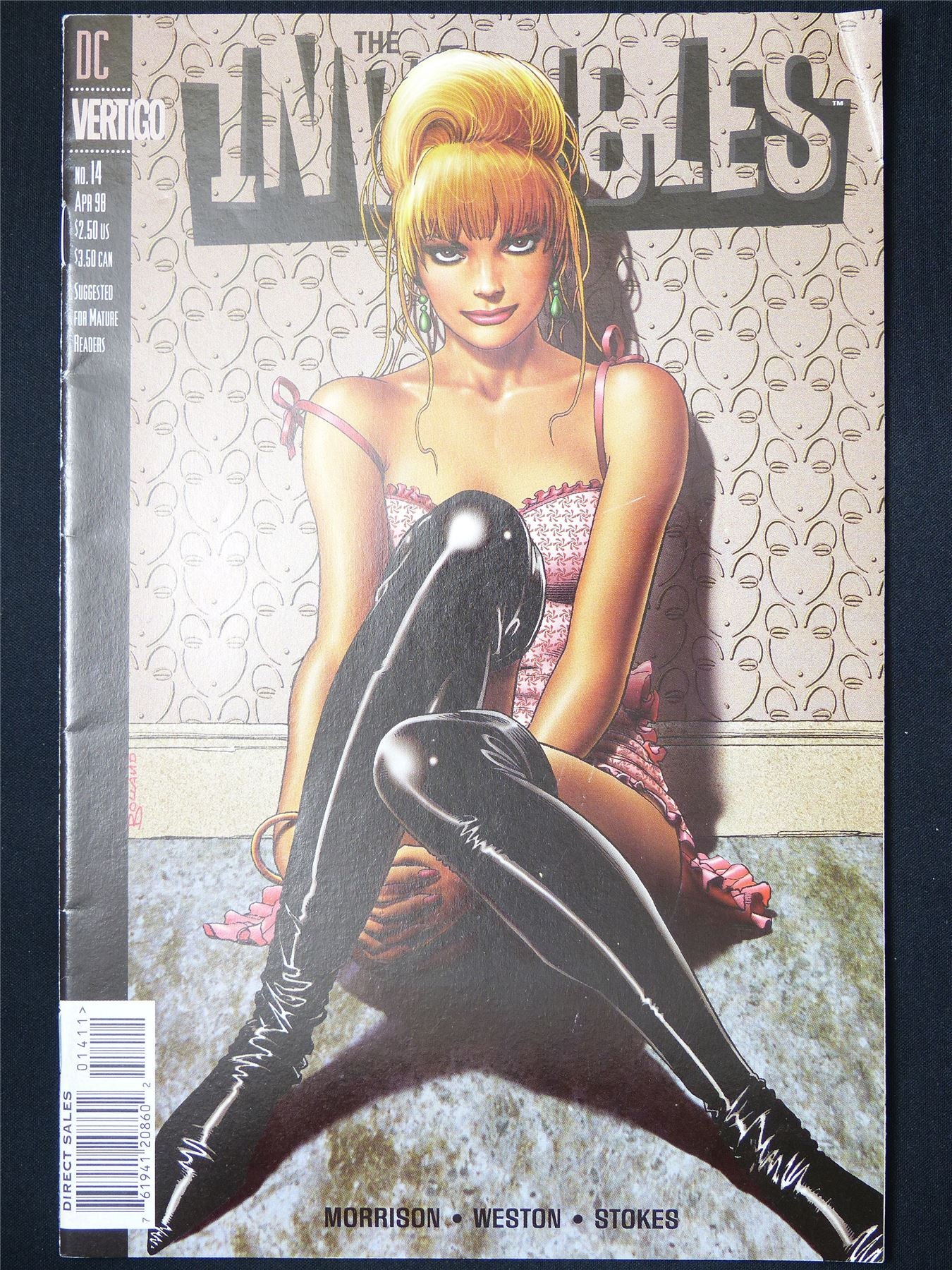 The INVISIBLES #14 - DC Vertigo Comic #14L