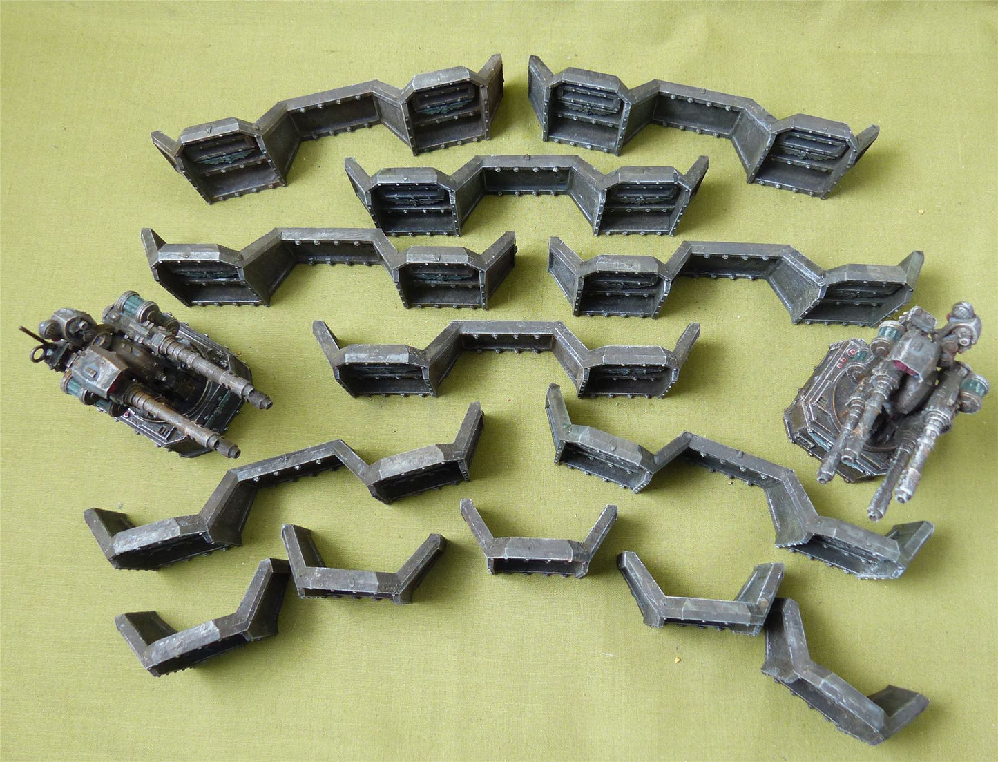 Aegis Defence Line painted - Astra Militarum - Warhammer 40K #2YD