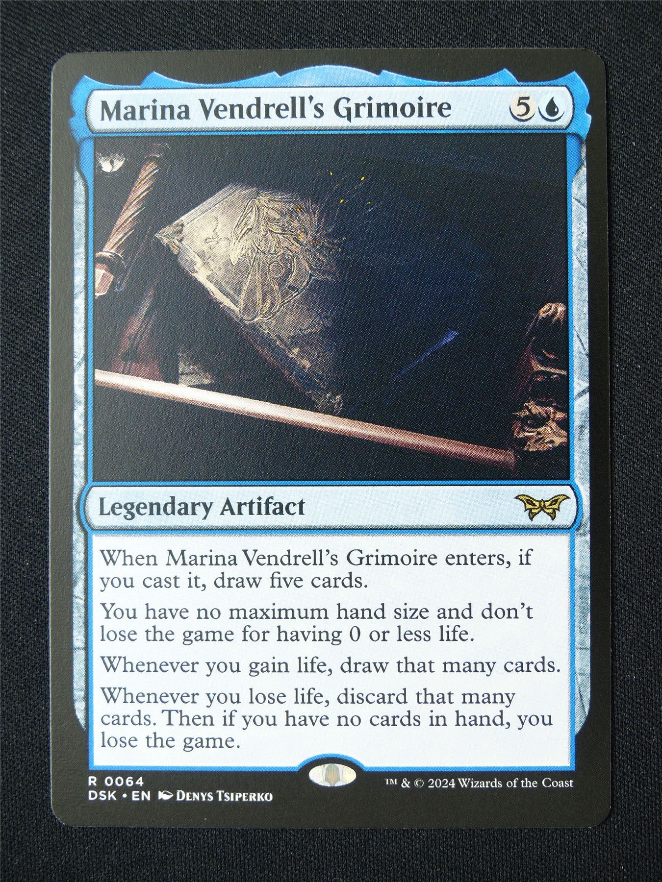 Marina Vendrell's Grimoire - DSK - Mtg Card #4U2