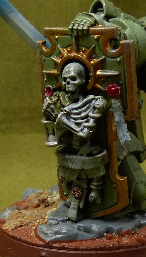 Captain with Relic Shield painted - Raptors - Warhammer 40K #WH