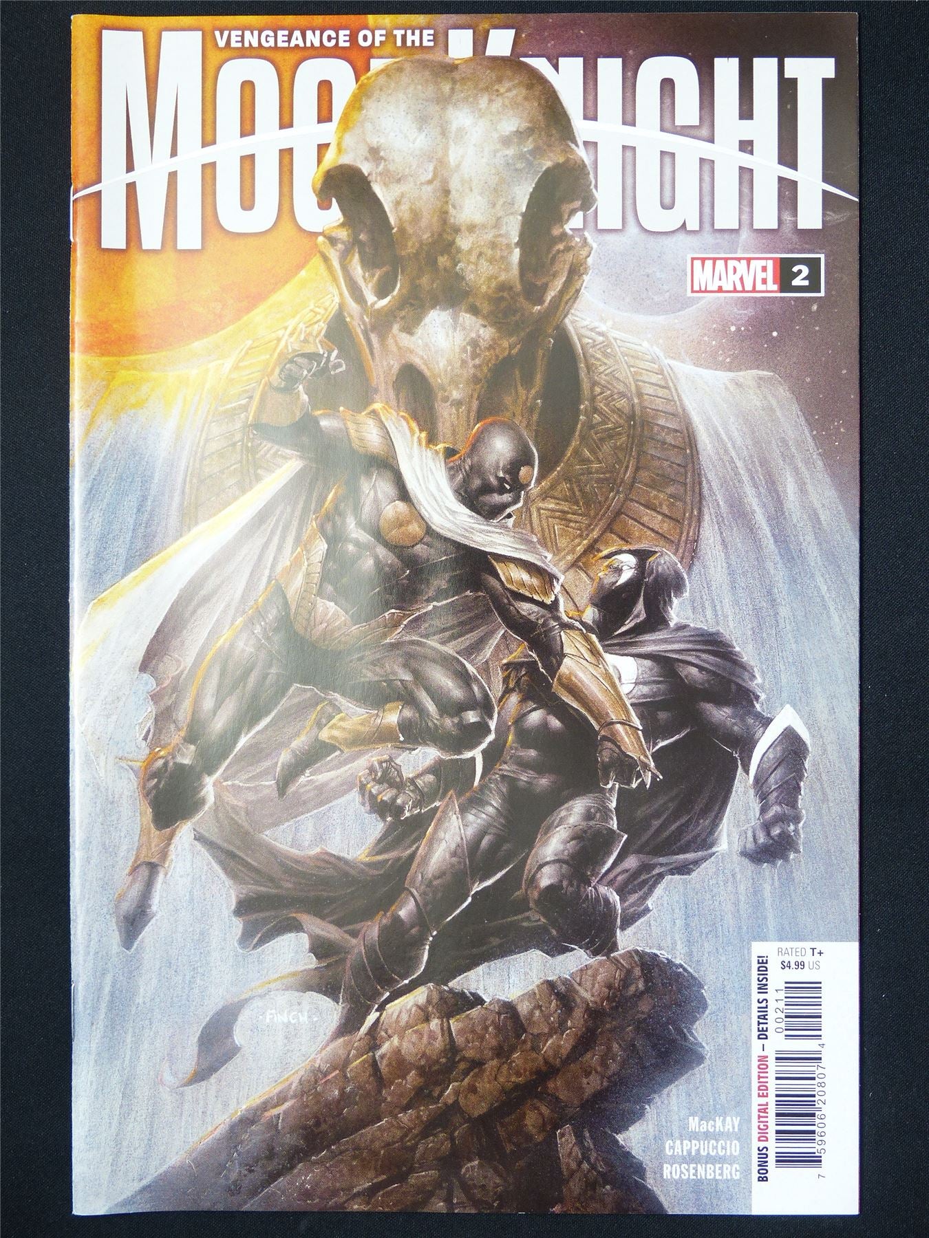 MOON Knight #2 - B&B Marvel Comic #8L3