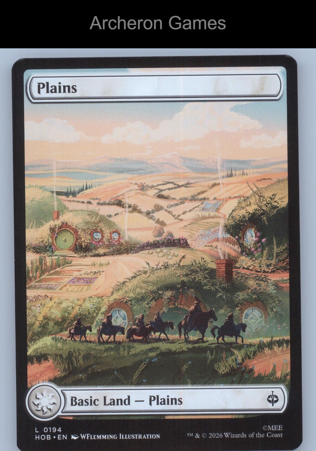 Plains (0194) HOB 194 Land MTG Card The Hobbit
