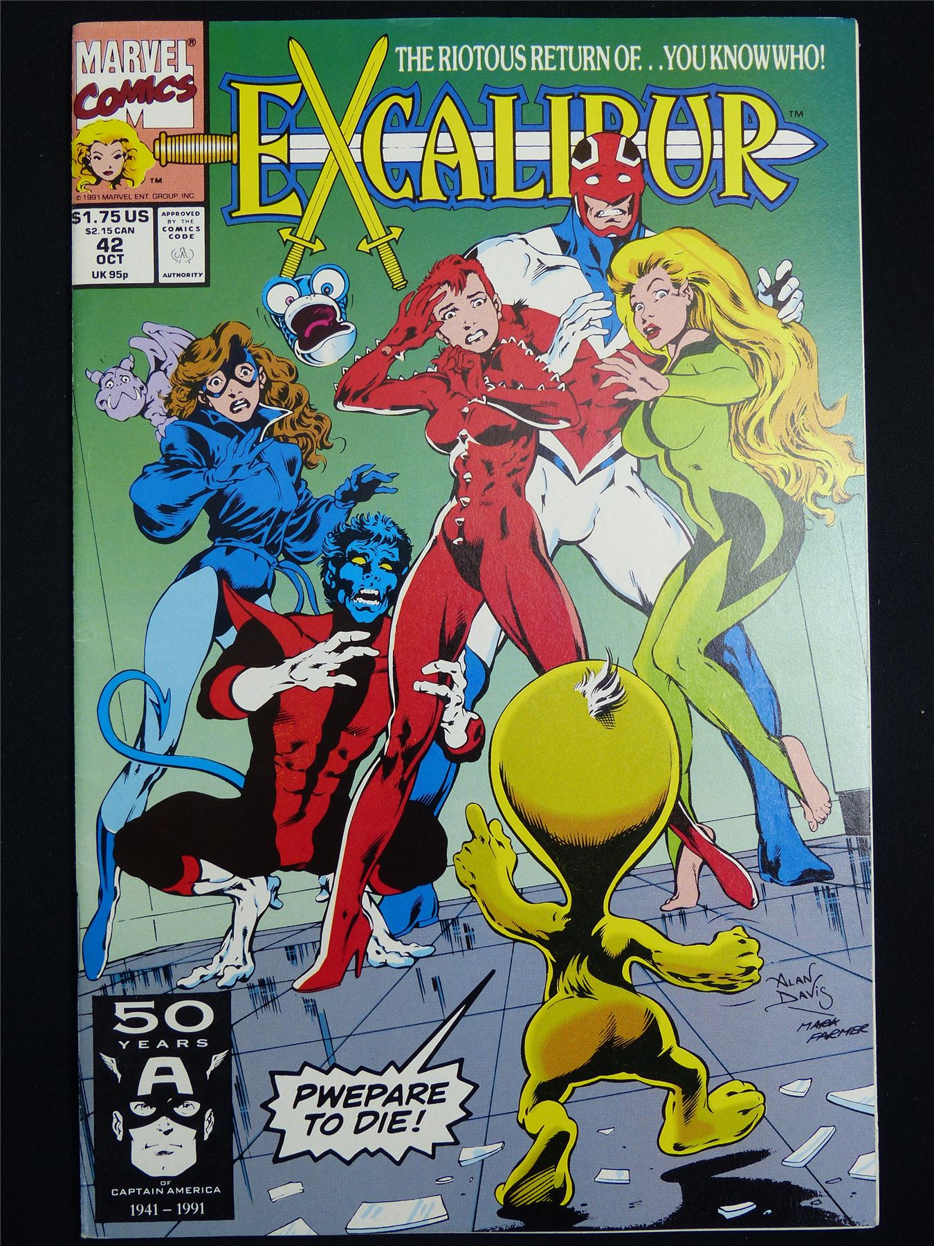EXCALIBUR #42 Cvr A - Marvel Comic #3UG