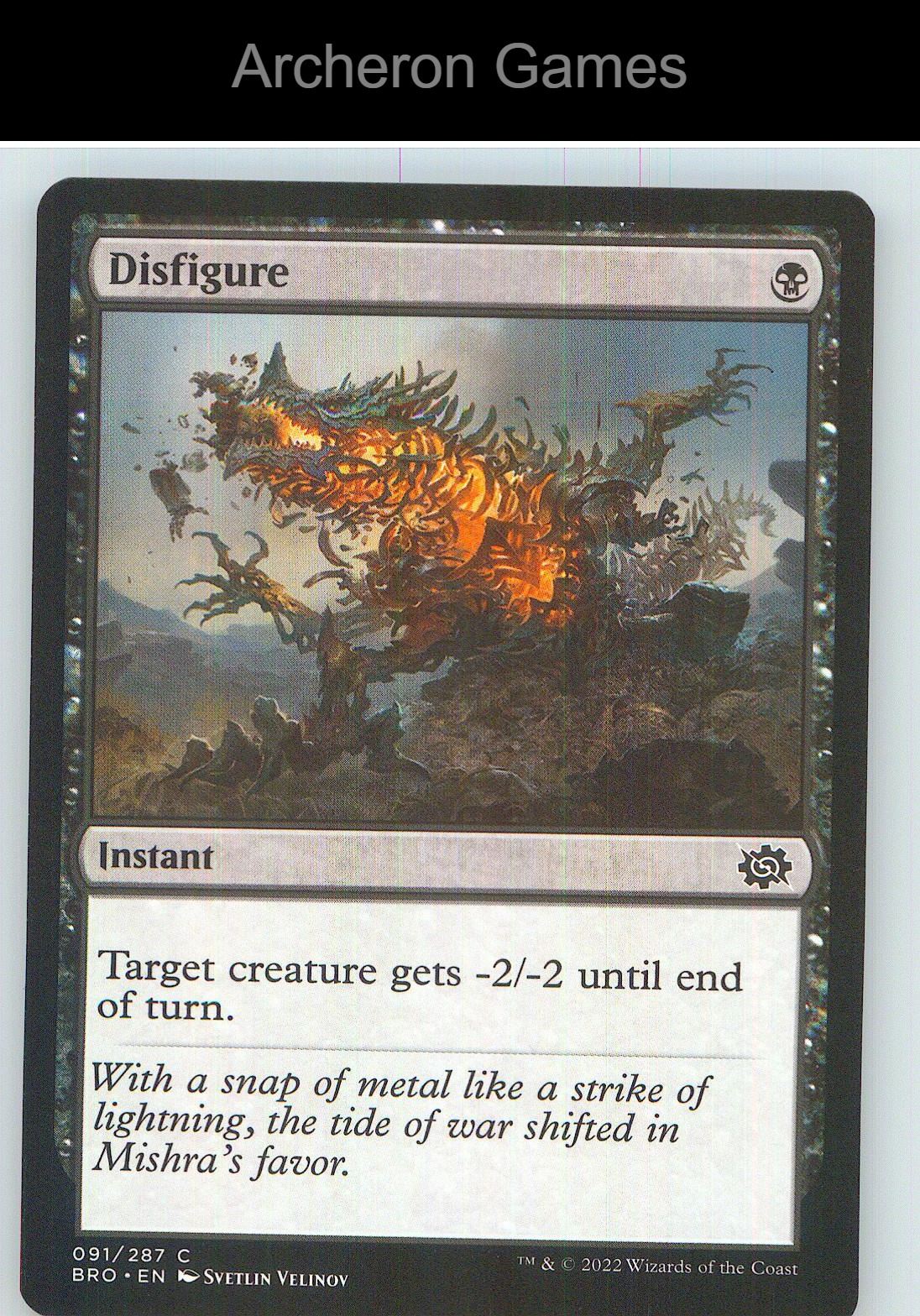 Disfigure BRO 91 C MTG Card NM/EX+