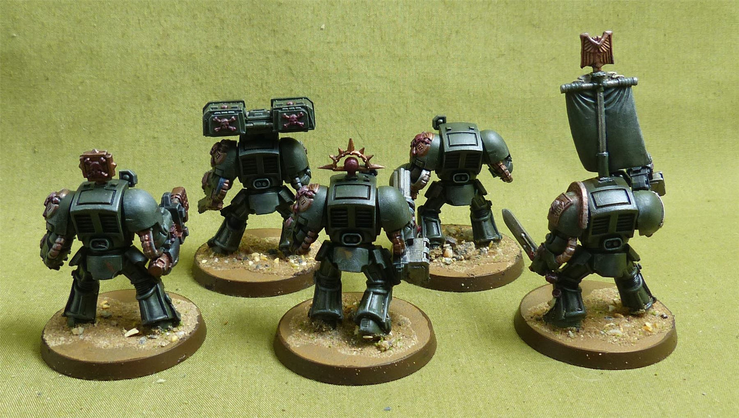 Terminator Squad painted - Space Marines - Warhammer 40K #2NV