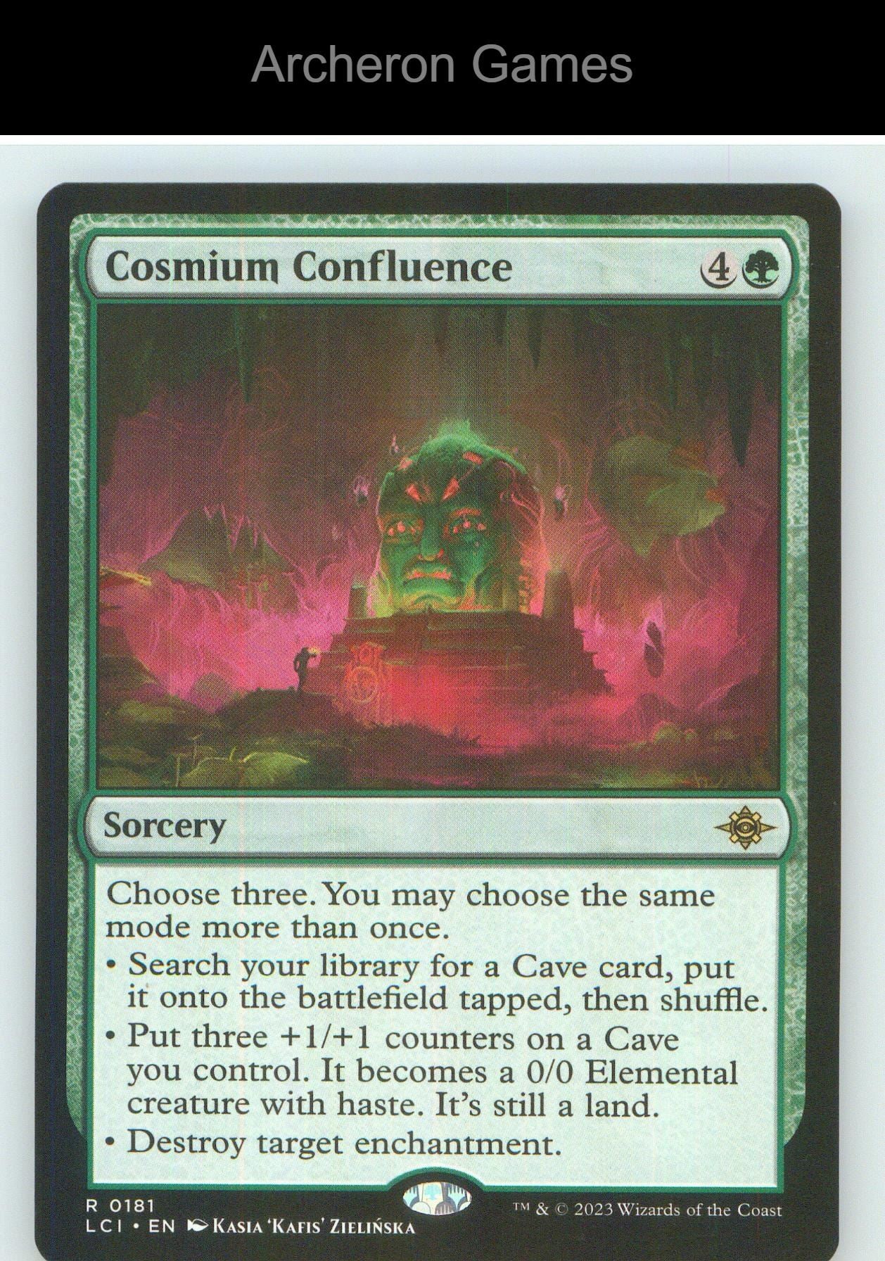 Cosmium Confluence LCI 181 R MTG Card NM/EX+
