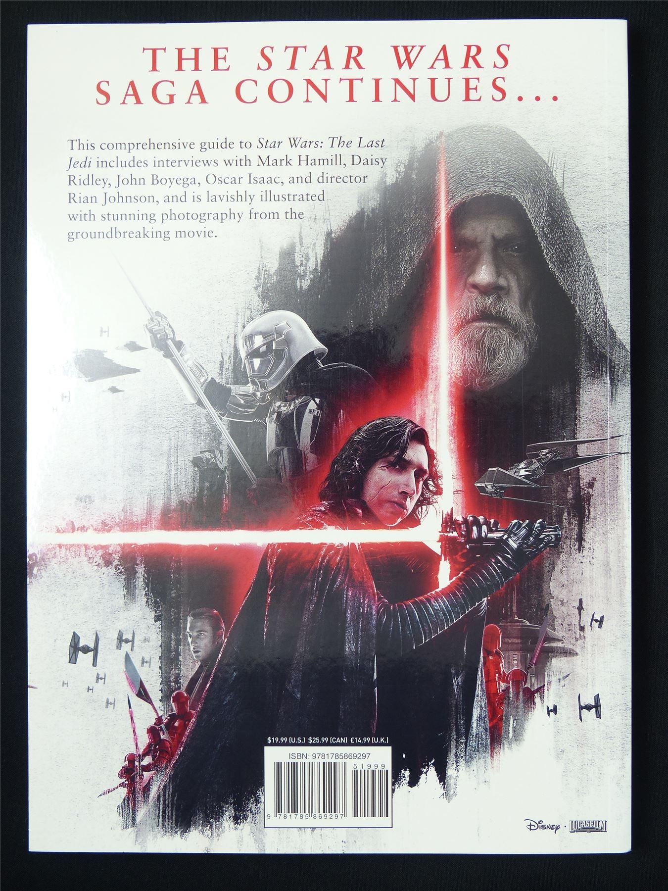 Star Wars: The Last Jedi Ultimate Guide Gift Book - Titan Softback #51